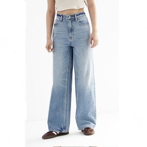 NWT PacSun Callie Boyfriend Wide Leg‎ Baggy Jeans Sz 26
